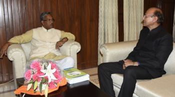  डॉ एस.सी. गैरोला,  महानिदेशक,  भारतीय वानिकी अनुसंधान एवं शिक्षा परिषद  की श्री टी. एस. रावत,  उत्तराखंड  के मुख्यमंत्री के साथ  मुलाकात की तस्वीरें ।   