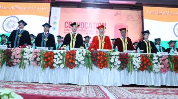 Convocation, Forest Research Institute, Deemed University, Dehra Dun on 04th October, 2017. 