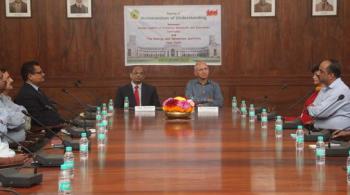 Signing between ICFRE, Dehra Dun and The Energy and Resources Institute (TERI), New Delhi