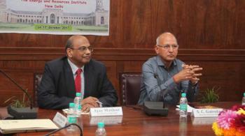 Signing between ICFRE, Dehra Dun and The Energy and Resources Institute (TERI), New Delhi