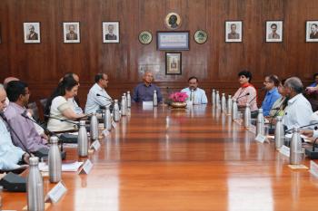 Visit of Shri C.K. Mishra, Secretary, MoEF&CC