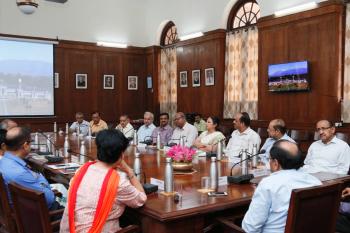 Visit of Shri C.K. Mishra, Secretary, MoEF&CC