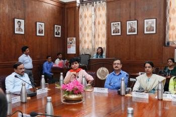 Visit of Shri C.K. Mishra, Secretary, MoEF&CC