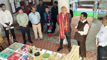 Visit of Director General, ICFRE at FRCLE, Agartala on  22nd  November, 2018