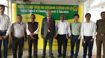 Visit of Director General, ICFRE at FRCLE, Agartala on  22nd  November, 2018