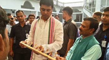 Honorable Chief Minister, Govt. of Tripura visited FRCLE, Agartala 