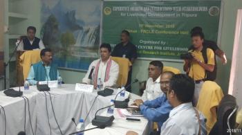 Honorable Chief Minister, Govt. of Tripura visited FRCLE, Agartala 