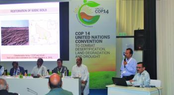 UNCCD COP-14 à¤®à¥‡à¤‚ à¤¦à¤¿à¤¨à¤¾à¤‚à¤• 13 à¤¸à¤¿à¤¤à¤‚à¤¬à¤°, 2019 à¤•à¥‹ à¤­à¤¾à¤°à¤¤à¥€à¤¯ à¤µà¤¾à¤¨à¤¿à¤•à¥€ à¤…à¤¨à¥à¤¸à¤‚à¤§à¤¾à¤¨ à¤”à¤° à¤¶à¤¿à¤•à¥à¤·à¤¾ à¤ªà¤°à¤¿à¤·à¤¦ à¤¦à¥à¤µà¤¾à¤°à¤¾ à¤†à¤¯à¥‹à¤œà¤¿à¤¤ à¤µà¤¨ à¤µà¤¨ à¤­à¥‚à¤®à¤¿ à¤•à¥€ à¤•à¤Ÿà¤¾à¤ˆ à¤”à¤° à¤¸à¤‚à¤¯à¥‹à¤œà¤¨ à¤®à¤°à¥à¤¸à¥à¤¥à¤²à¥€à¤•à¤°à¤£ à¤•à¥‡ à¤¸à¤¾à¤‡à¤¡ à¤ˆà¤µà¥‡à¤‚à¤Ÿ à¤•à¥€ à¤à¤•